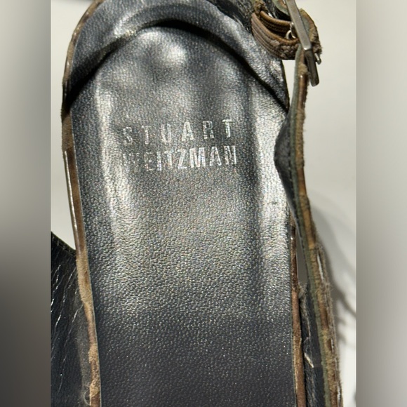 Stuart Weitzman Genuine Python Heels, Size US 7M - Picture 7 of 9